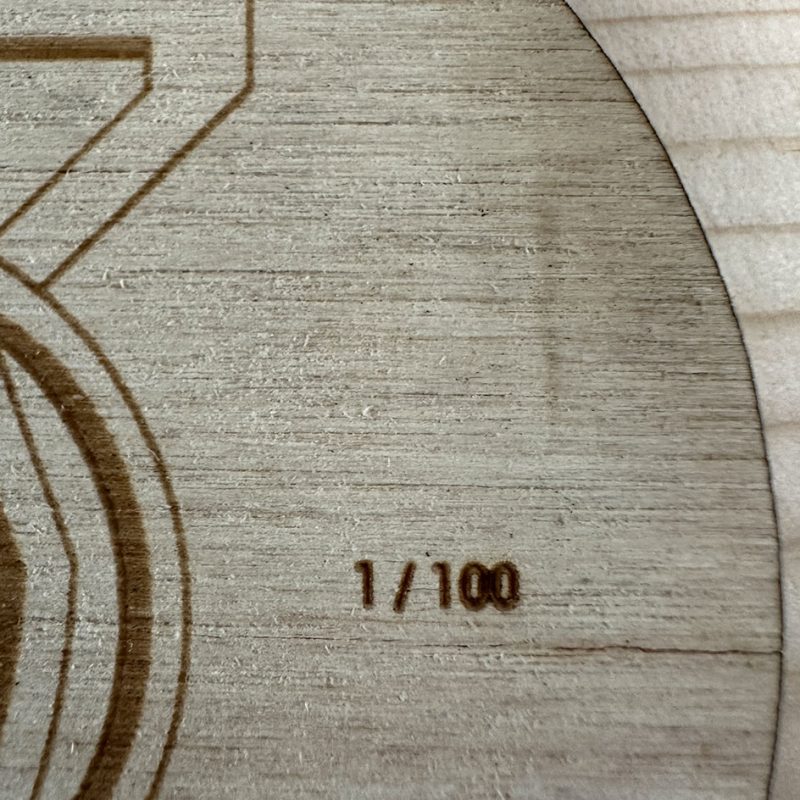 Paper Swords Wooden Collectible, 1 of 100 - Image 2